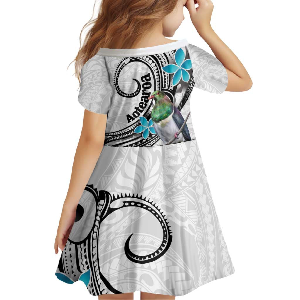 Aotearoa Te Ika-a-Maui Family Matching Long Sleeve Bodycon Dress and Hawaiian Shirt South Island Kekeru Maori Koru LT14 - Polynesian Pride