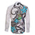 Aotearoa Te Ika-a-Maui Family Matching Off Shoulder Maxi Dress and Hawaiian Shirt South Island Kekeru Maori Koru