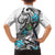 Aotearoa Te Ika-a-Maui Family Matching Short Sleeve Bodycon Dress and Hawaiian Shirt South Island Kekeru Maori Koru