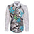 Aotearoa Te Ika-a-Maui Family Matching Short Sleeve Bodycon Dress and Hawaiian Shirt South Island Kekeru Maori Koru