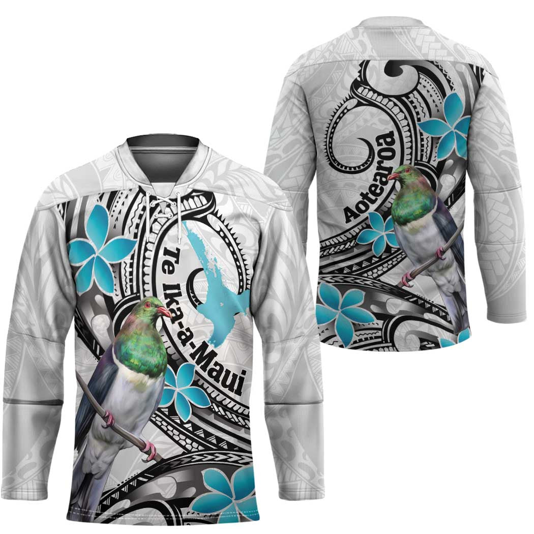 Aotearoa Te Ika-a-Maui Hockey Jersey South Island Kekeru Maori Koru LT14 - Polynesian Pride