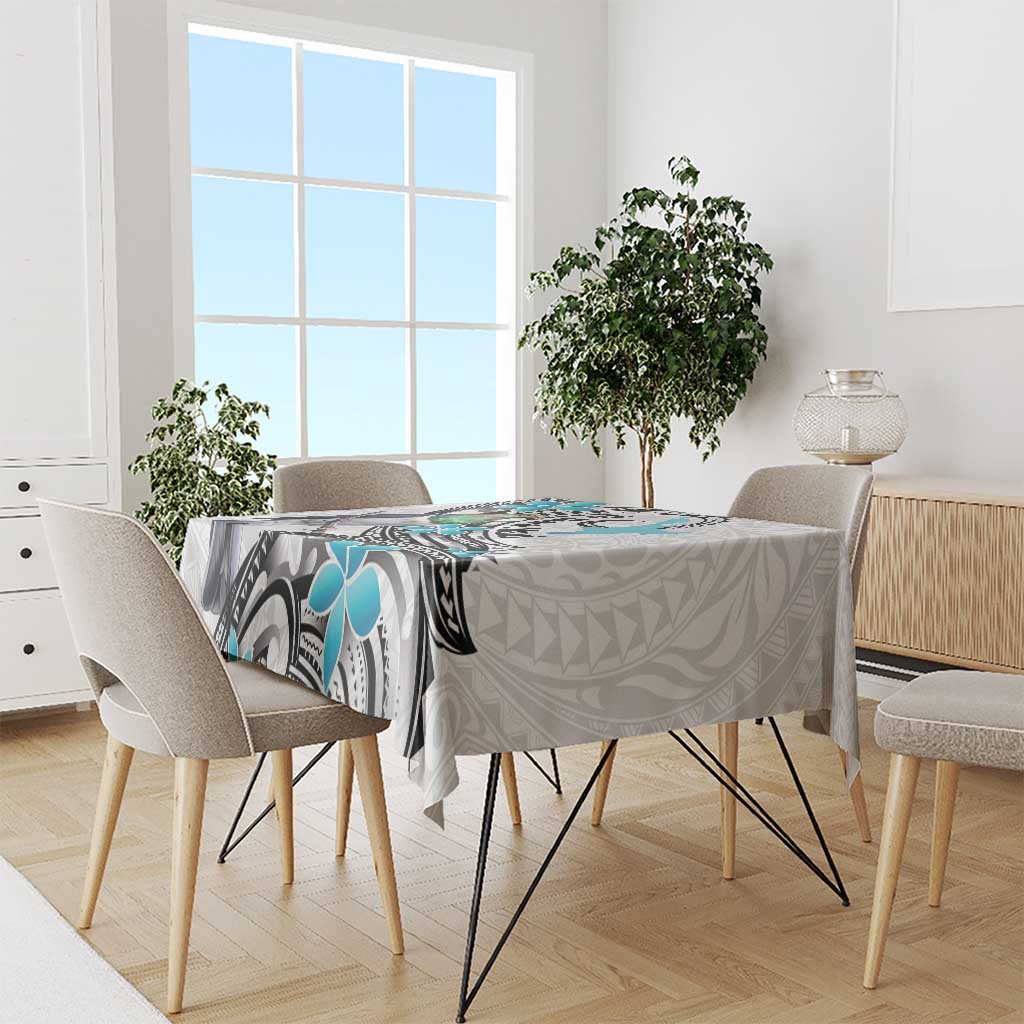 Aotearoa Te Ika-a-Maui Tablecloth South Island Kekeru Maori Koru