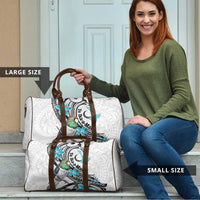 Aotearoa Te Ika-a-Maui Travel Bag South Island Kekeru Maori Koru - Polynesian Pride