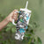 Aotearoa Te Ika-a-Maui Tumbler With Handle South Island Kekeru Maori Koru