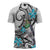 Aotearoa Te Ika-a-Maui Zipper Polo Shirt South Island Kekeru Maori Koru - Polynesian Pride