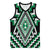 Green New Zealand Taniko Poutama Patikitiki Basketball Jersey - Polynesian Pride