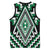 Green New Zealand Taniko Poutama Patikitiki Basketball Jersey - Polynesian Pride