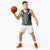Green New Zealand Taniko Poutama Patikitiki Basketball Jersey - Polynesian Pride