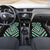Green Aotearoa Taniko Poutama Patikitiki Car Mats