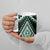 Green New Zealand Taniko Poutama Patikitiki Ceramic Mug - Polynesian Pride