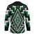 Green New Zealand Taniko Poutama Patikitiki Hockey Jersey - Polynesian Pride