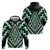 Green Aotearoa Taniko Poutama Patikitiki Hoodie