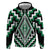 Green Aotearoa Taniko Poutama Patikitiki Hoodie