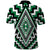 Green Aotearoa Taniko Poutama Patikitiki Polo Shirt