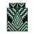 Green Aotearoa Taniko Poutama Patikitiki Quilt Bed Set