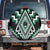 Green Aotearoa Taniko Poutama Patikitiki Spare Tire Cover