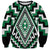 Green Aotearoa Taniko Poutama Patikitiki Sweatshirt