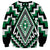 Green Aotearoa Taniko Poutama Patikitiki Sweatshirt