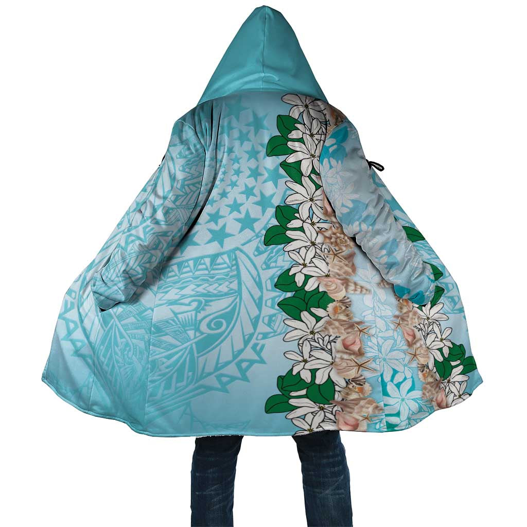 Cook Islands Tiare Maori With Conch Shell Cloak Pasifika Fest Polynesian Tattoo Turquoise