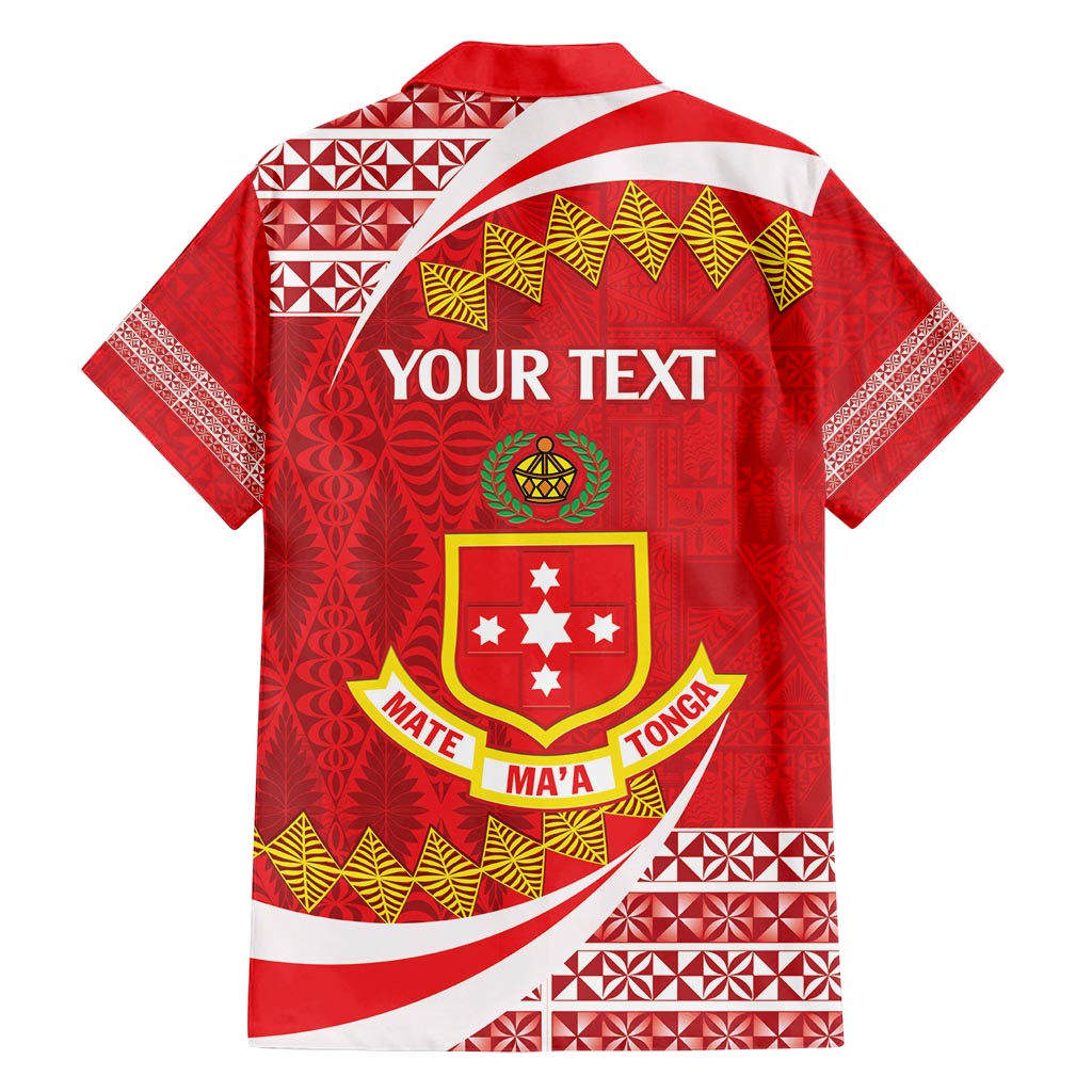 Personalised Kolisi Tonga College Atele Family Matching Tank Maxi Dress and Hawaiian Shirt Mate Maa Tonga 142 Years Anniversary LT14 - Polynesian Pride