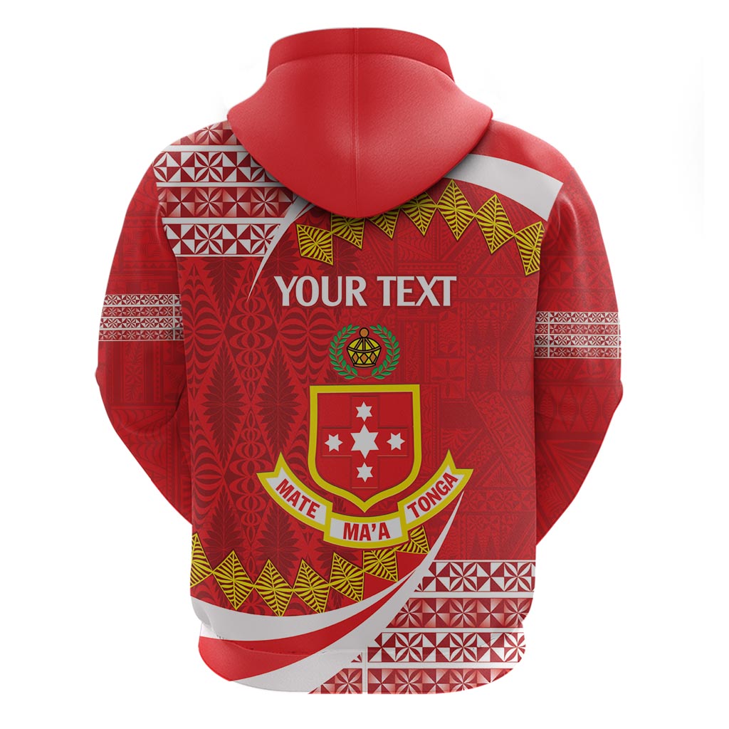 Personalised Kolisi Tonga College Atele Hoodie Mate Maa Tonga 142 Years Anniversary