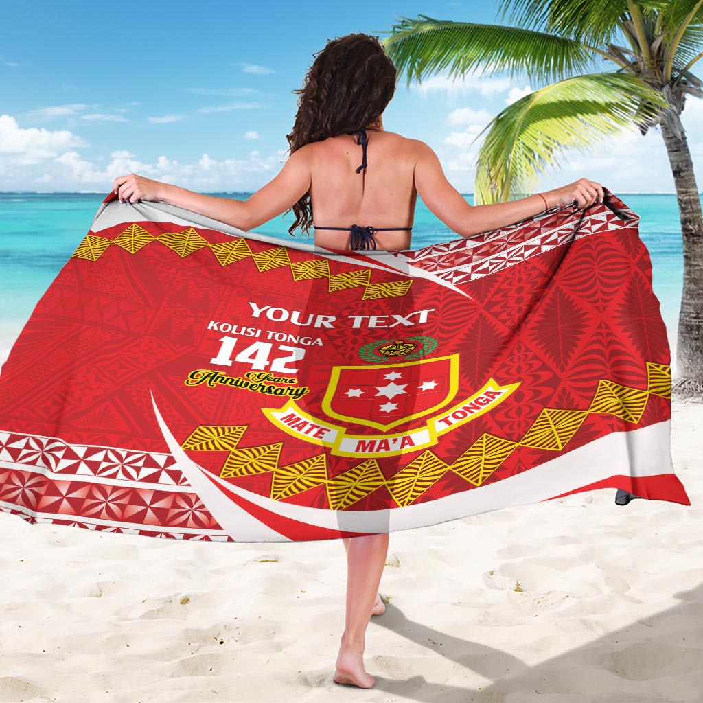 Personalised Kolisi Tonga College Atele Sarong Mate Maa Tonga 142 Years Anniversary