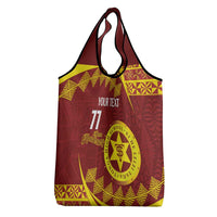 Personalised Tonga High School Grocery Bag Happy 77 Years Anniversary