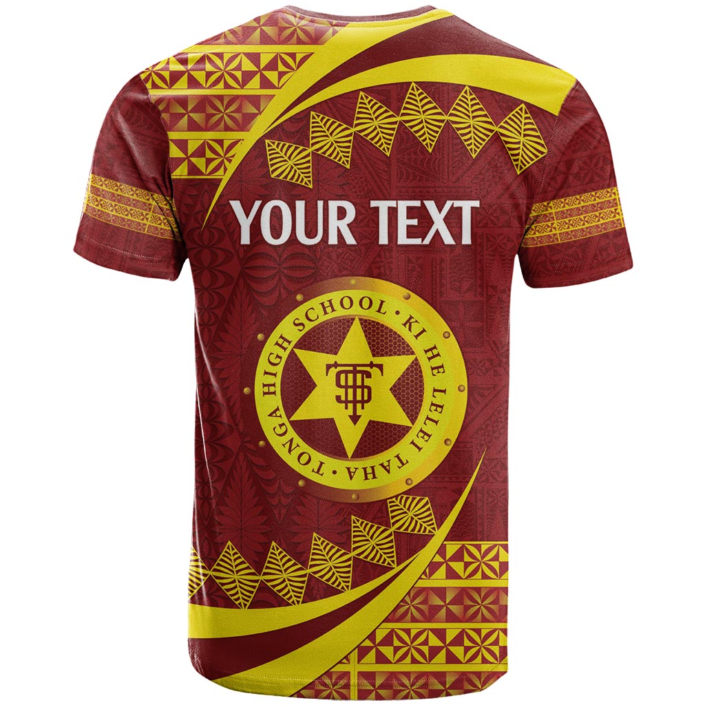 Personalised Tonga High School T Shirt Happy 77 Years Anniversary