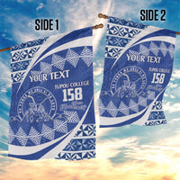 Personalised Tonga Tupou College Toloa Garden Flag Happy 158 Years Anniversary