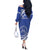 Personalised Tonga Tupou College Toloa Off The Shoulder Long Sleeve Dress Happy 158 Years Anniversary