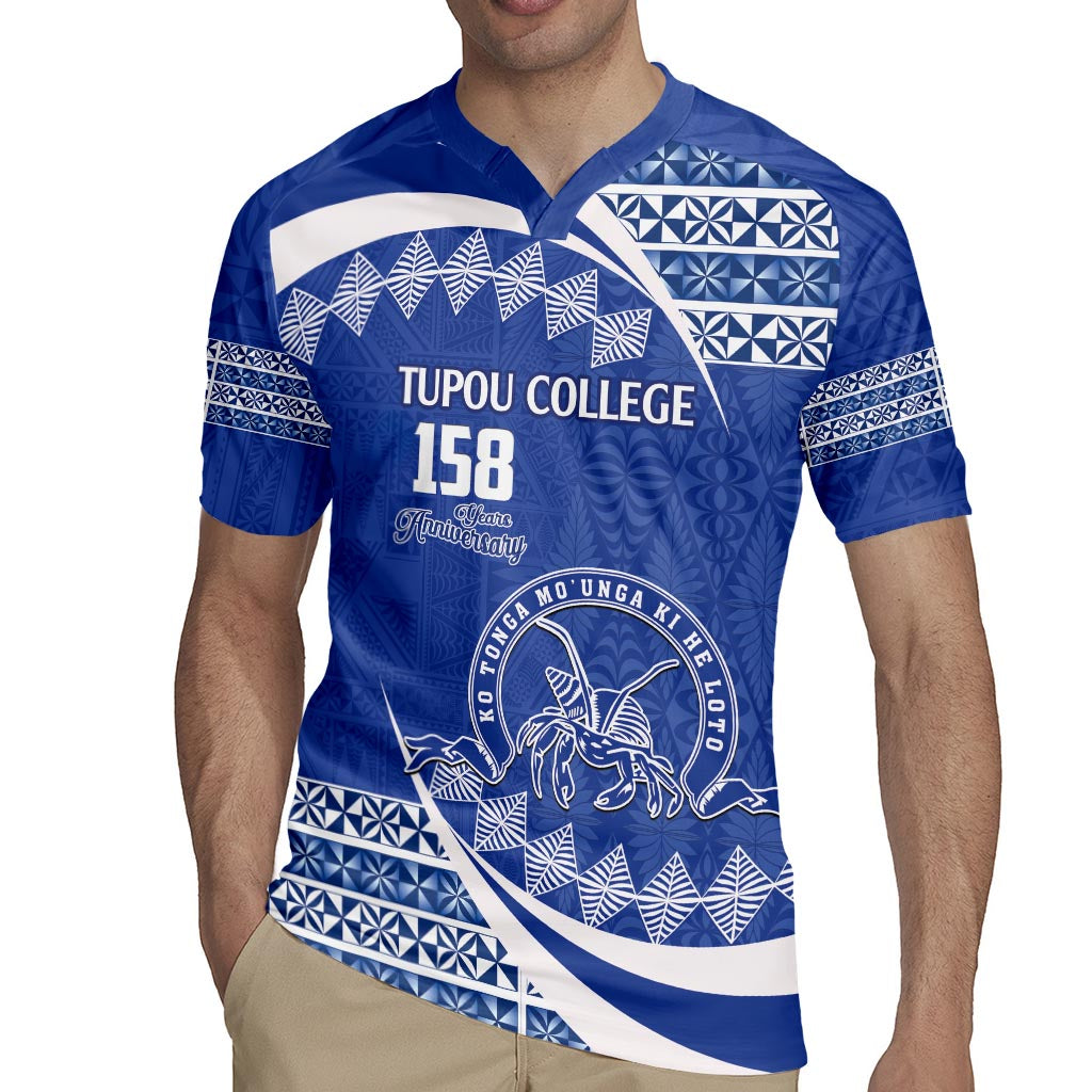 Personalised Tonga Tupou College Toloa Rugby Jersey Happy 158 Years Anniversary