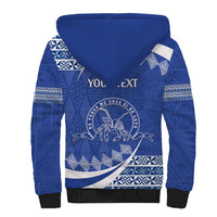 Personalised Tonga Tupou College Toloa Sherpa Hoodie Happy 158 Years Anniversary