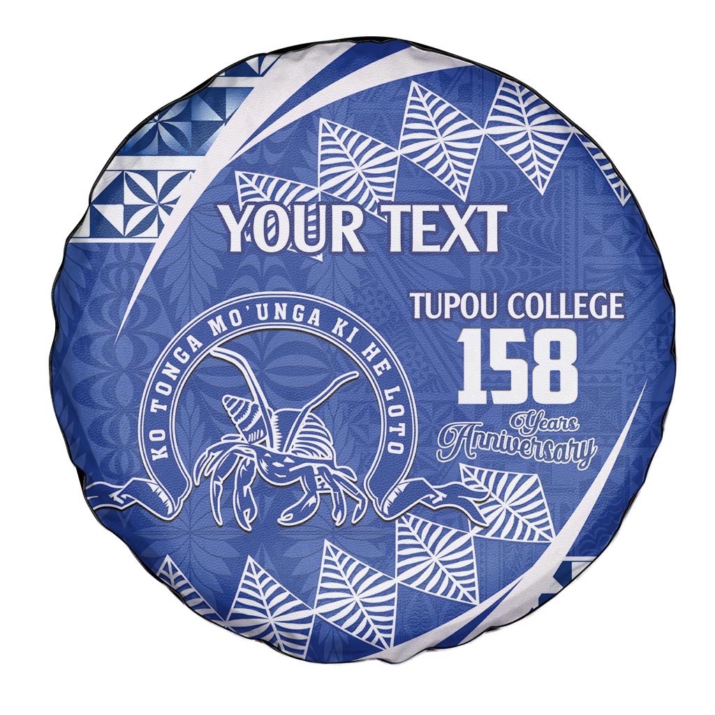 Personalised Tonga Tupou College Toloa Spare Tire Cover Happy 158 Years Anniversary