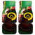 Long God Yumi Stanap Vanuatu Car Mats Tropical Flowers Aboriginal Pattern