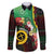 Long God Yumi Stanap Vanuatu Family Matching Puletasi and Hawaiian Shirt Tropical Flowers Aboriginal Pattern