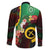 Long God Yumi Stanap Vanuatu Family Matching Puletasi and Hawaiian Shirt Tropical Flowers Aboriginal Pattern