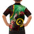 Long God Yumi Stanap Vanuatu Family Matching Summer Maxi Dress and Hawaiian Shirt Tropical Flowers Aboriginal Pattern