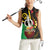 Tamtam Drum Vanuatu Women Sleeveless Polo Shirt Boar Tusk Aboriginal Flag Style