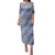 Hawaii Jade Vine Lei Family Matching Puletasi and Hawaiian Shirt Aloha Palaka Motif - Purple - Polynesian Pride
