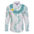 Jade Vine Lei Hawaii Family Matching Summer Maxi Dress and Hawaiian Shirt Aloha Seamless Tropical Leaves - Polynesian Pride