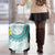 Jade Vine Lei Hawaii Luggage Cover Aloha Seamless Tropical Leaves - Polynesian Pride