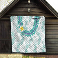 Jade Vine Lei Hawaii Quilt Aloha Seamless Tropical Leaves - Polynesian Pride