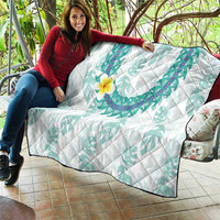 Jade Vine Lei Hawaii Quilt Aloha Seamless Tropical Leaves - Polynesian Pride