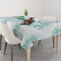 Jade Vine Lei Hawaii Tablecloth Aloha Seamless Tropical Leaves - Polynesian Pride