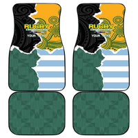 Rugby 2025 Championship Car Mats Southern Hemisphere Countries Mascots - Polynesian Pride