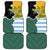 Rugby 2025 Championship Car Mats Southern Hemisphere Countries Mascots - Polynesian Pride