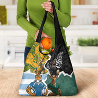 Rugby 2025 Championship Grocery Bag Southern Hemisphere Countries Mascots - Polynesian Pride