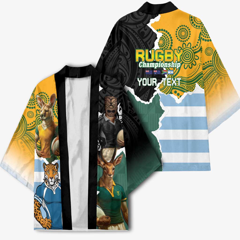 Personalised Rugby 2025 Championship Kimono Southern Hemisphere Countries Mascots - Polynesian Pride