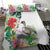 Aloha Hawaii Nene Goose Bedding Set Tropical Flowers Watercolor Stylized - Polynesian Pride