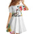 Aloha Hawaii Nene Goose Family Matching Off Shoulder Maxi Dress and Hawaiian Shirt Tropical Flowers Watercolor Stylized - Polynesian Pride